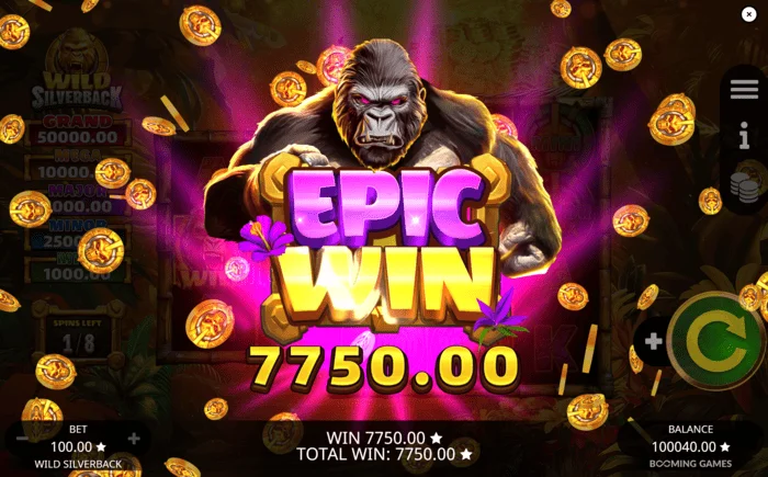 Wild Silverback – episk vinst med Grand Jackpot